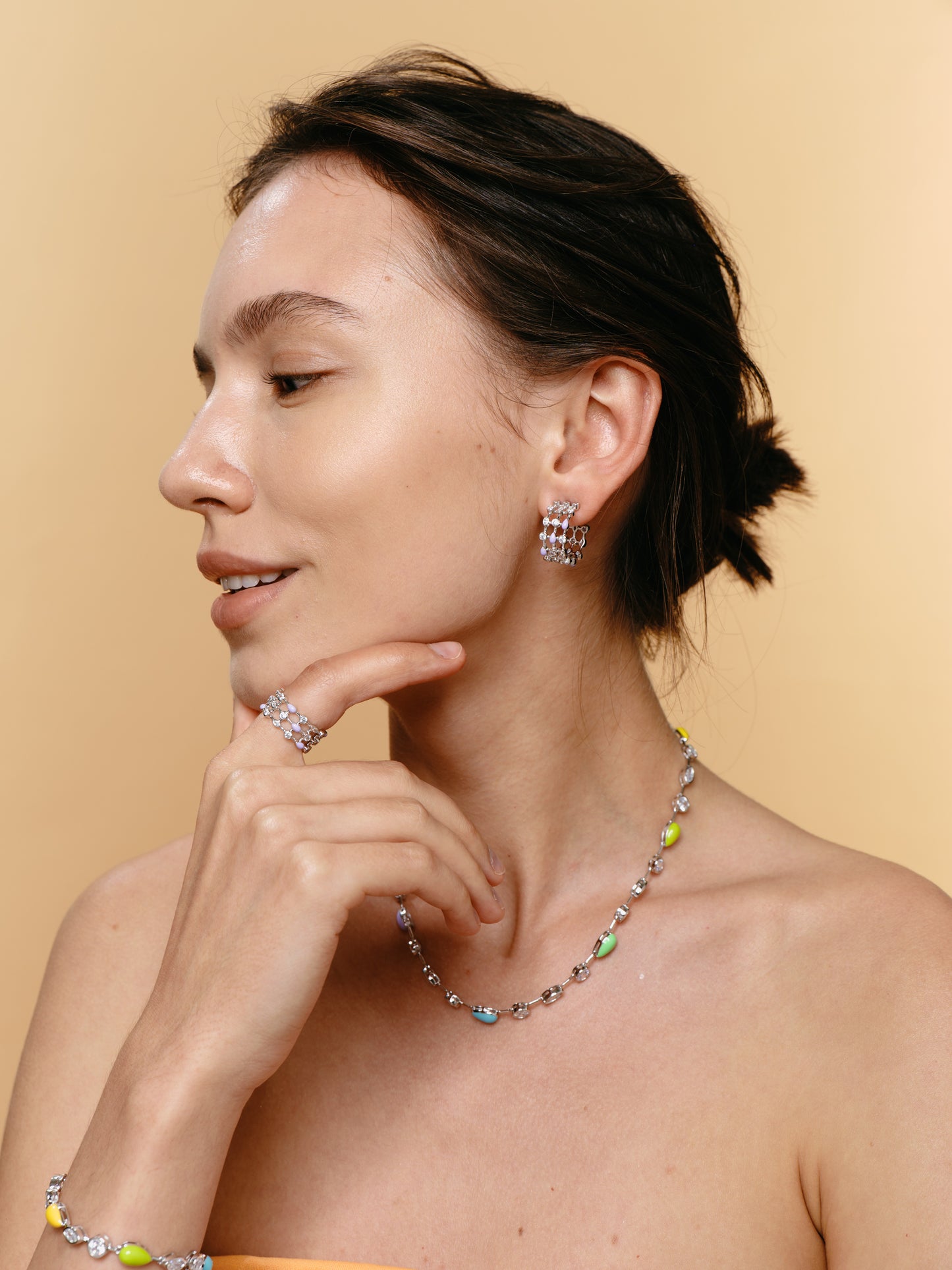 La Larme Triple Earring