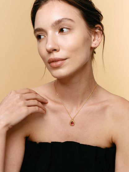 La Corde Ruby Necklace