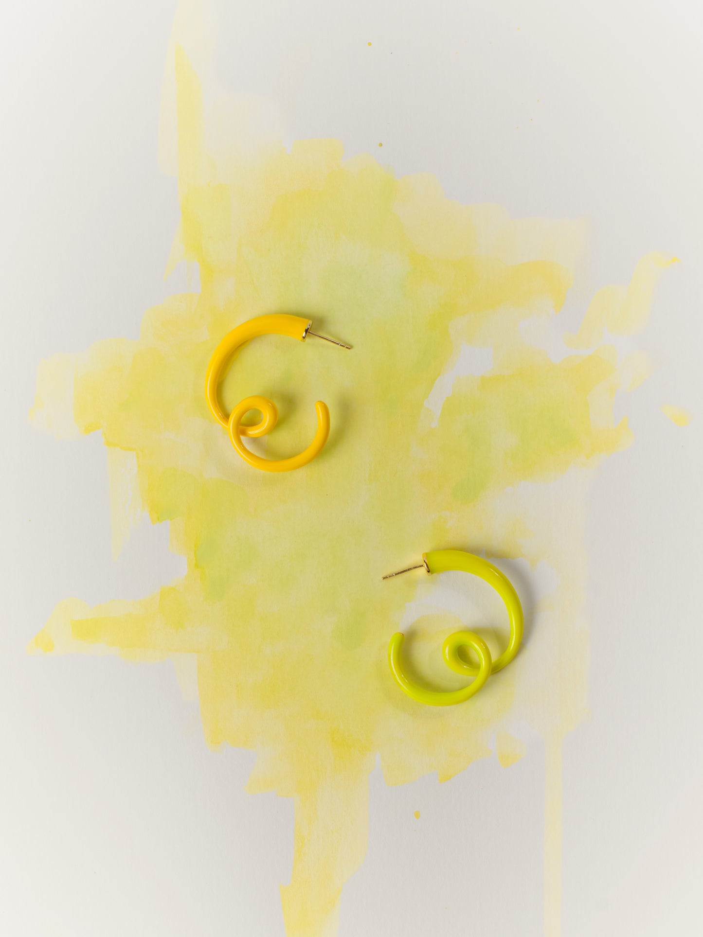 FANTASIA heart Colorful earring