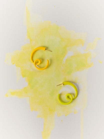 FANTASIA heart Colorful earring