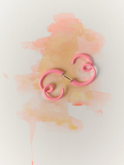FANTASIA heart Colorful earring