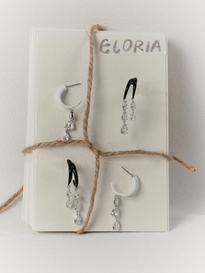 FANTASIA Multiple Drops Colorful Earring