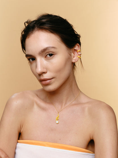FANTASIA Colorful Earcuff Triple-layer