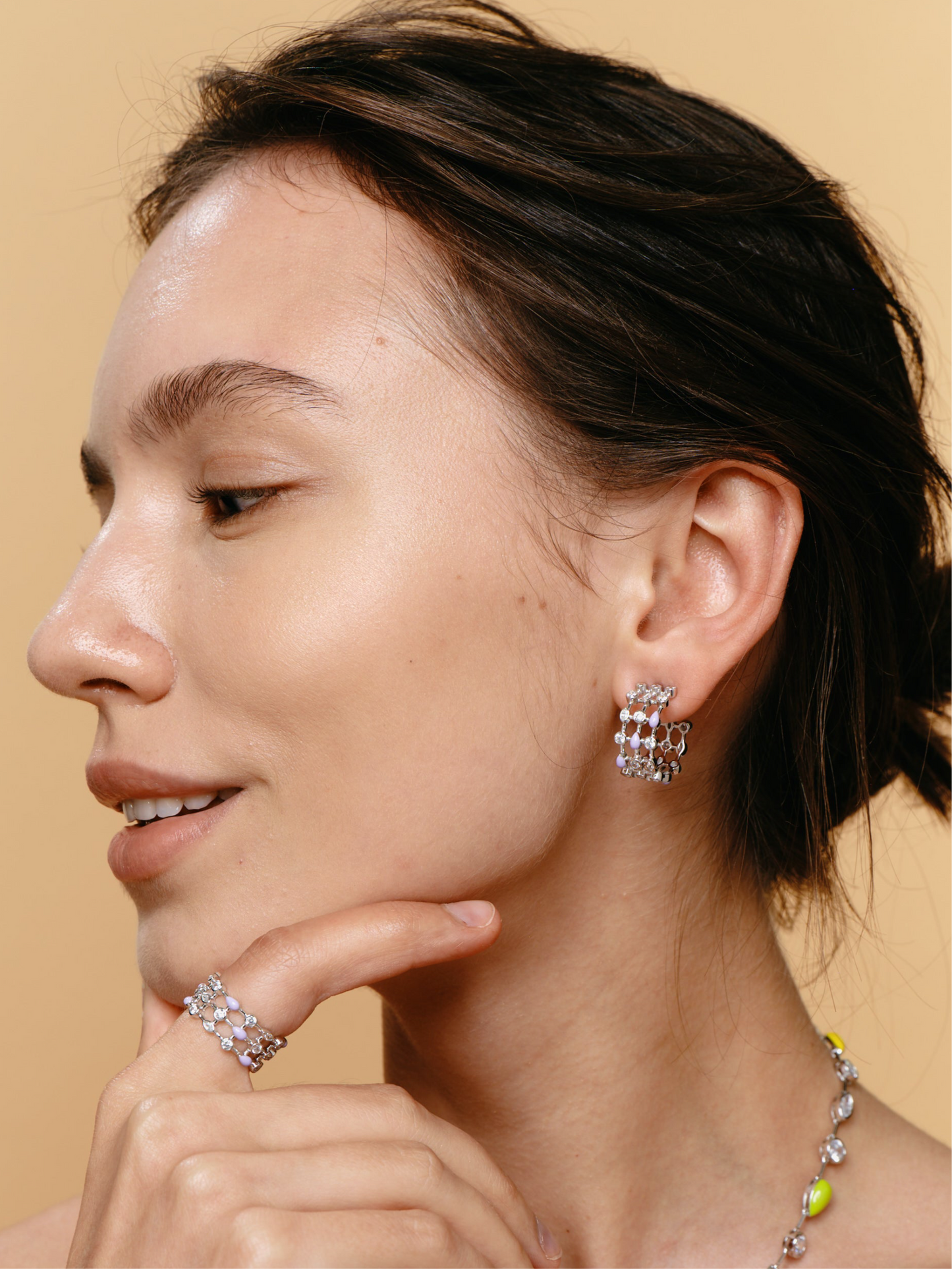 La Larme Triple Earring