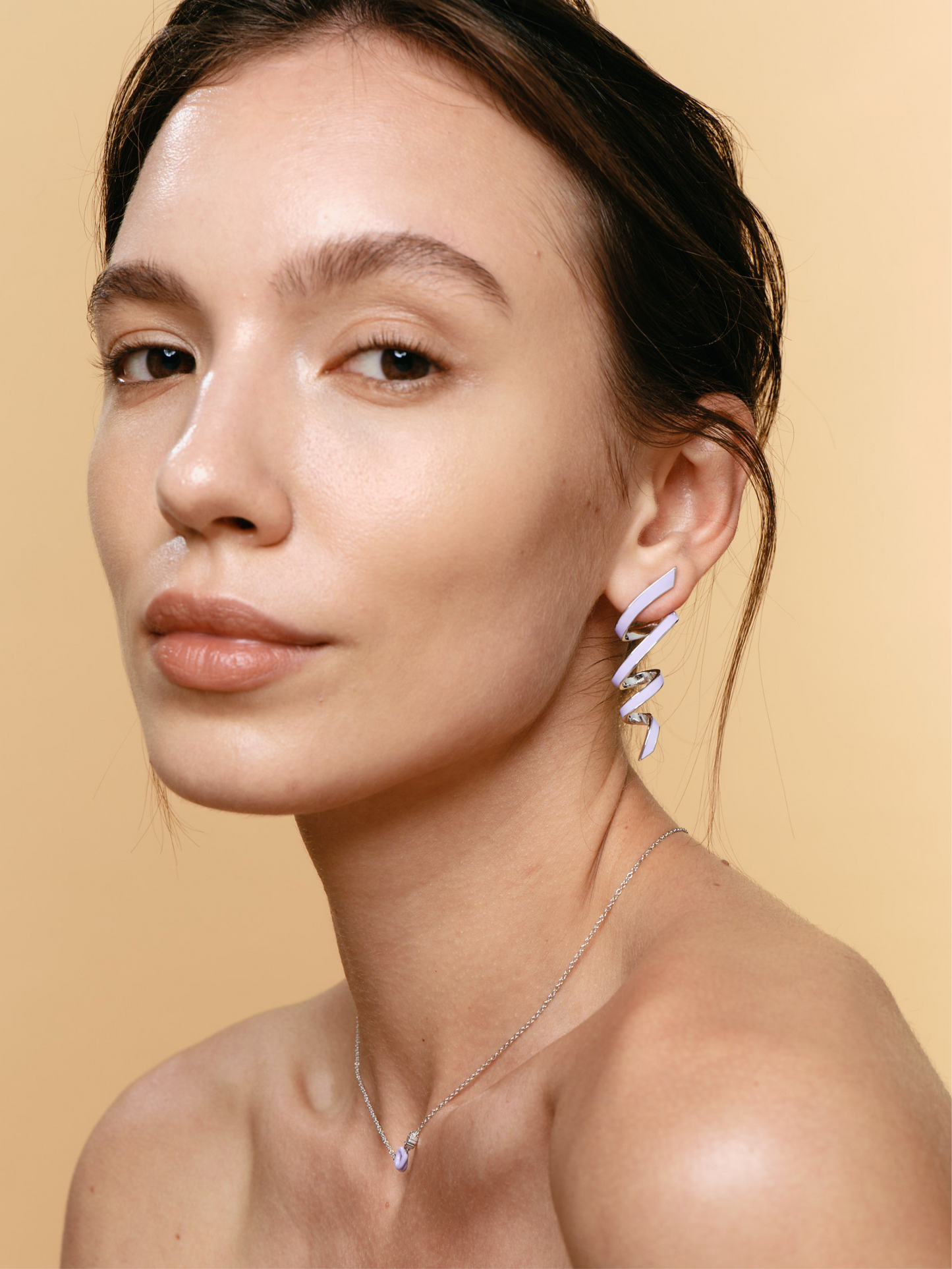Ribbon Colorful Earring