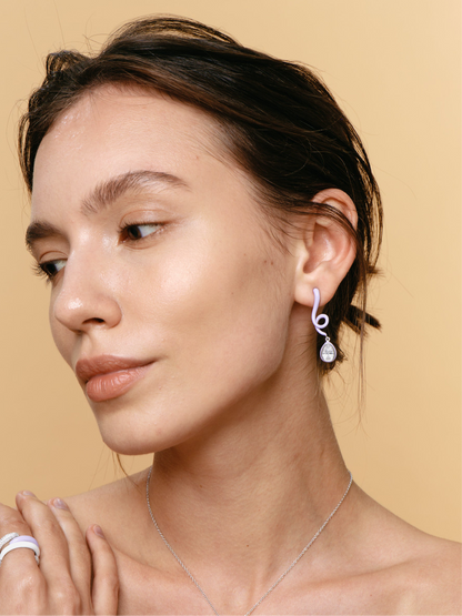 FANTASIA Colorful Drop Earrings