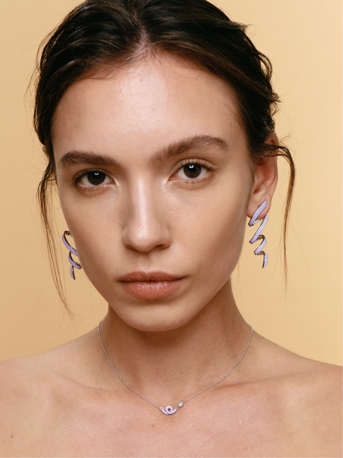 Ribbon Colorful Earring