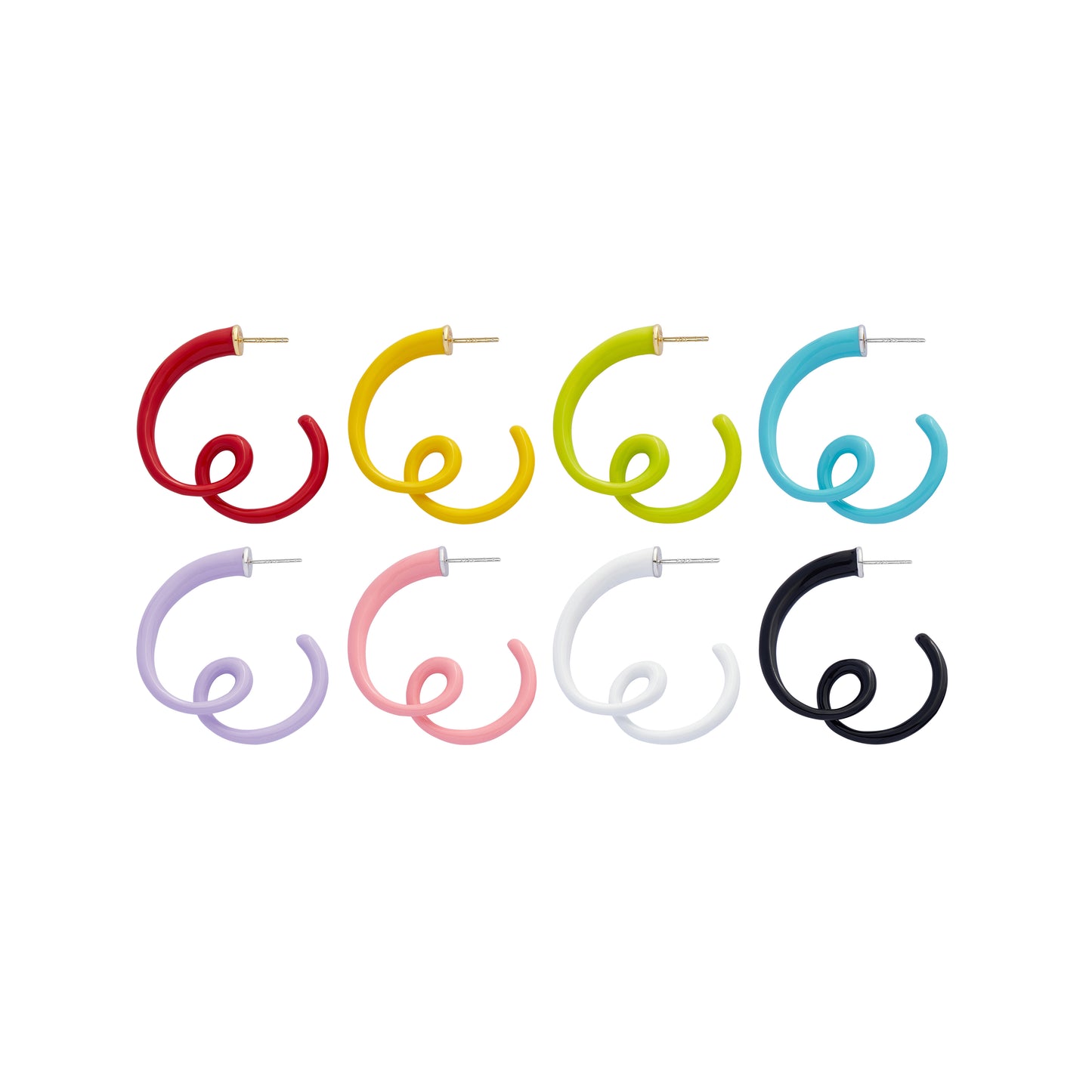 FANTASIA heart Colorful earring