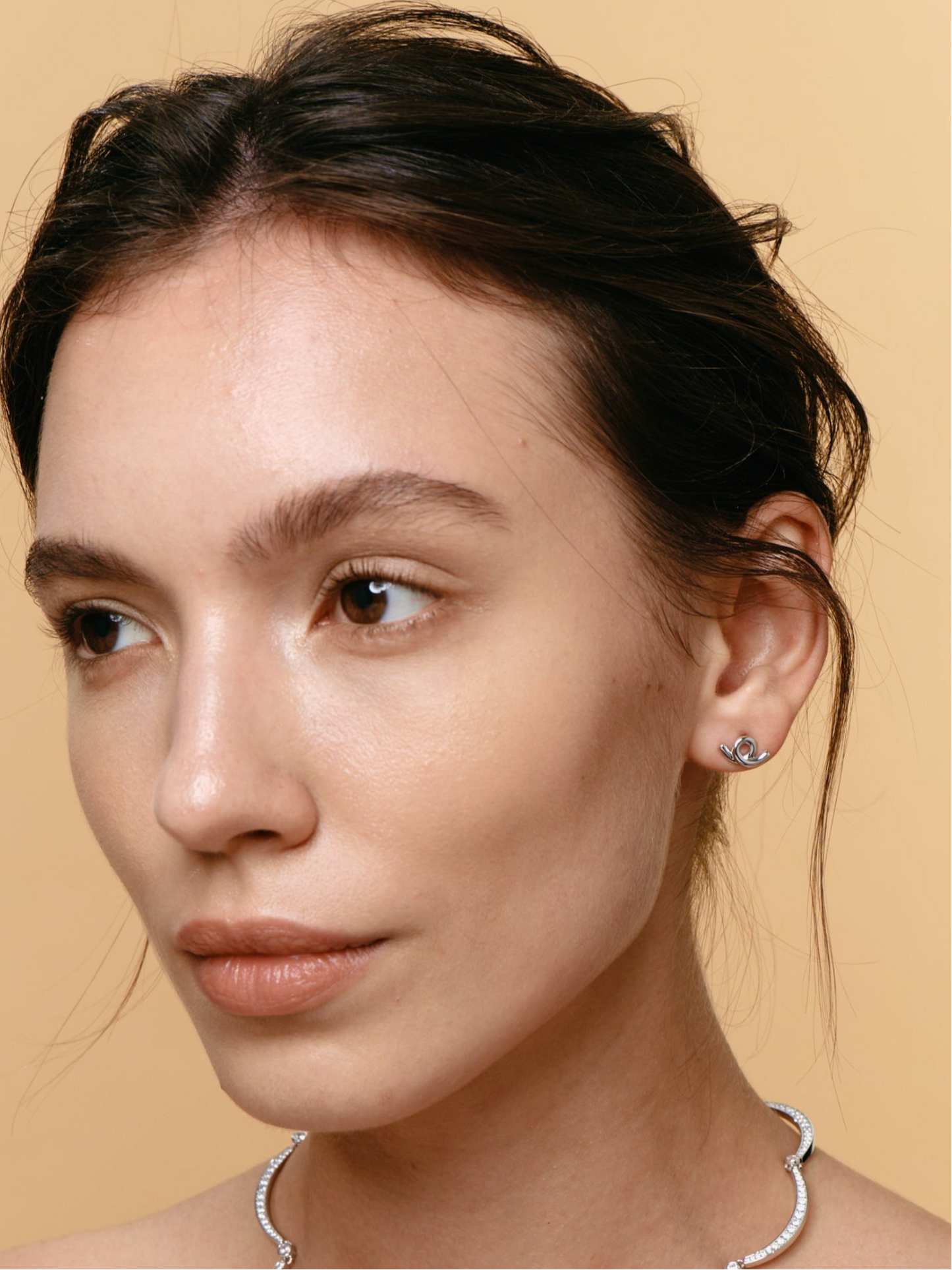 Courbette Earstud