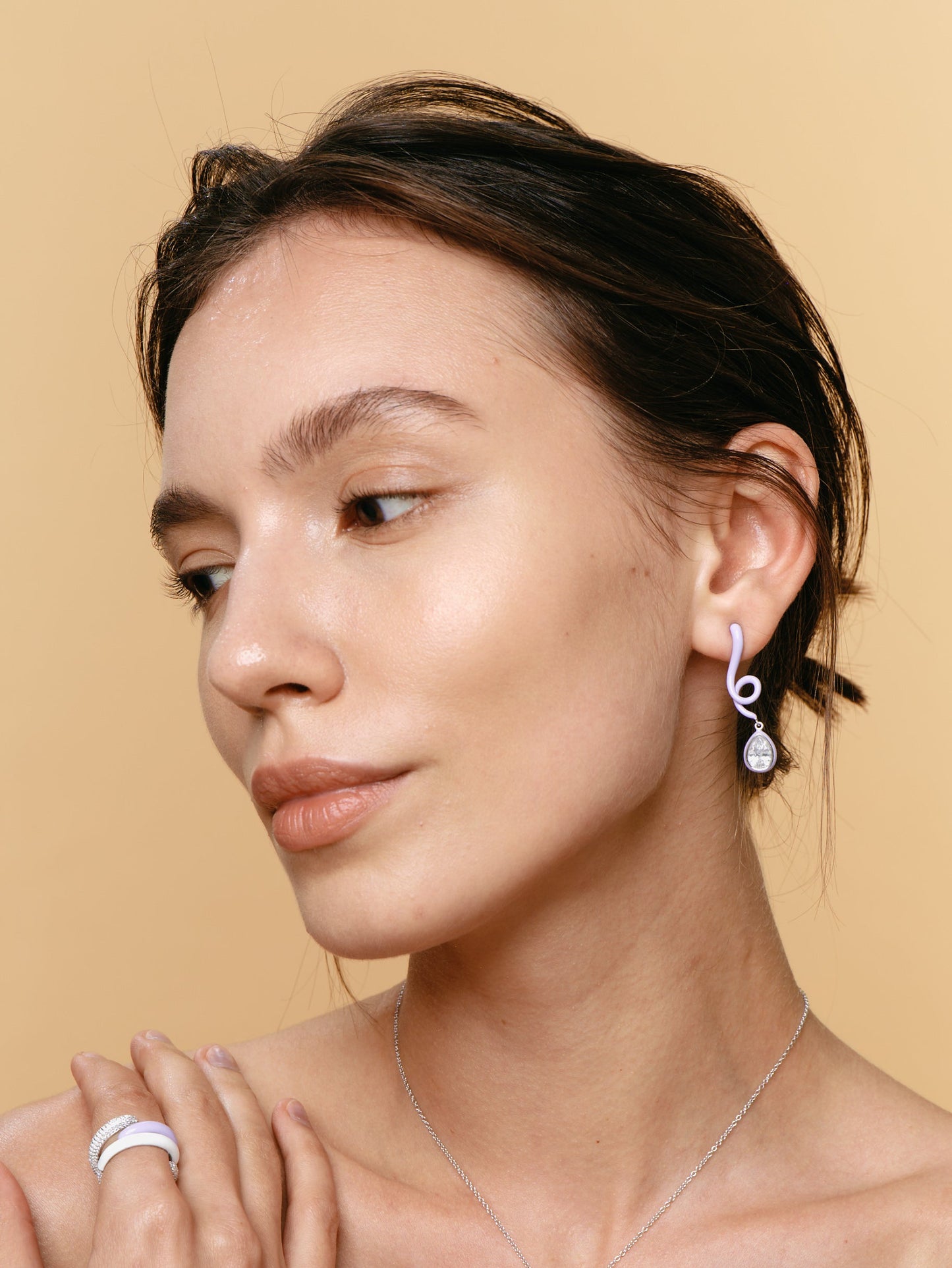 FANTASIA Colorful Drop Earrings