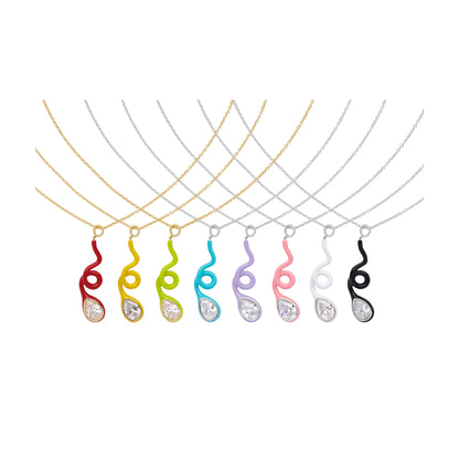 FANTASIA Courbette Colorful Pendant