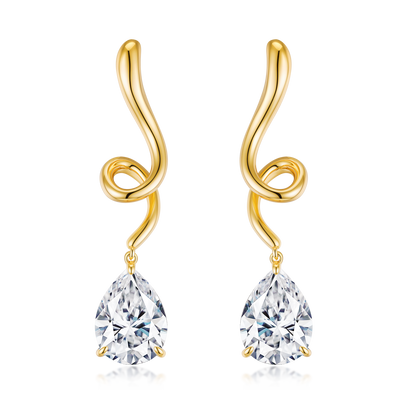 Courbette Drop Earring