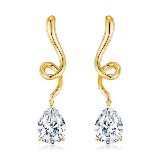 Courbette Drop Earring