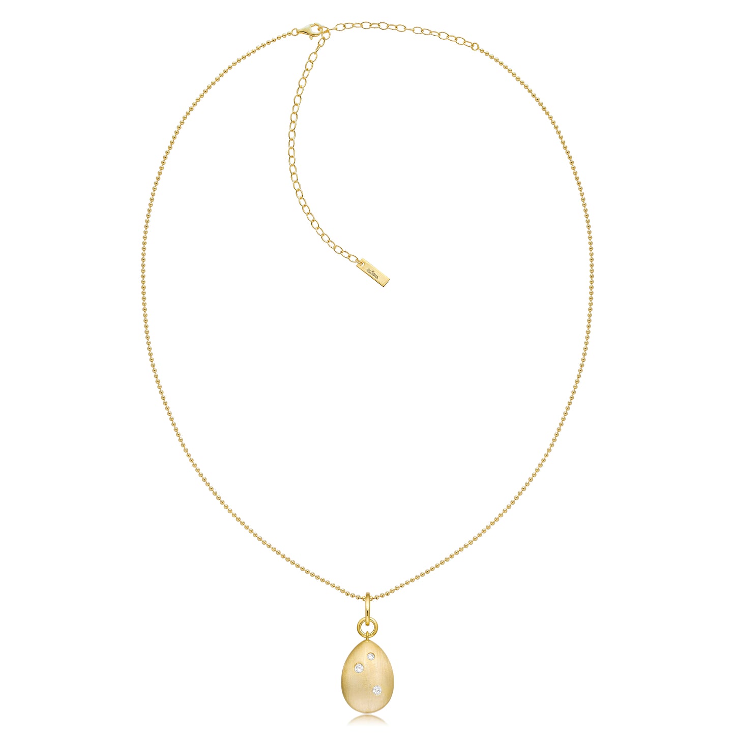 LUEUR Snow Pavé Reversible Pendant