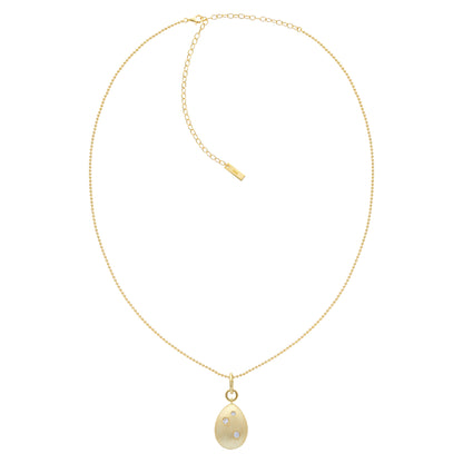 LUEUR Snow Pavé Reversible Pendant
