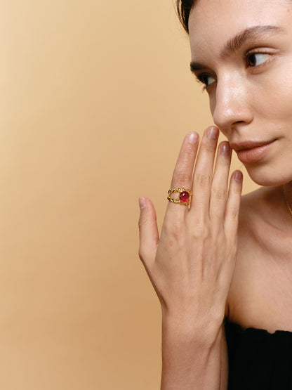 La Corde Ruby Ring