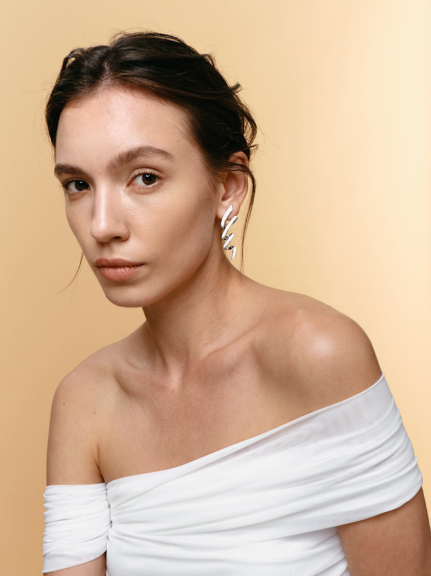 Ribbon Colorful Earring