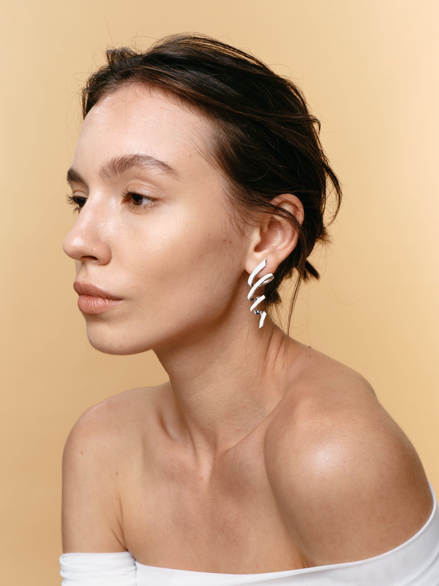 Ribbon Colorful Earring