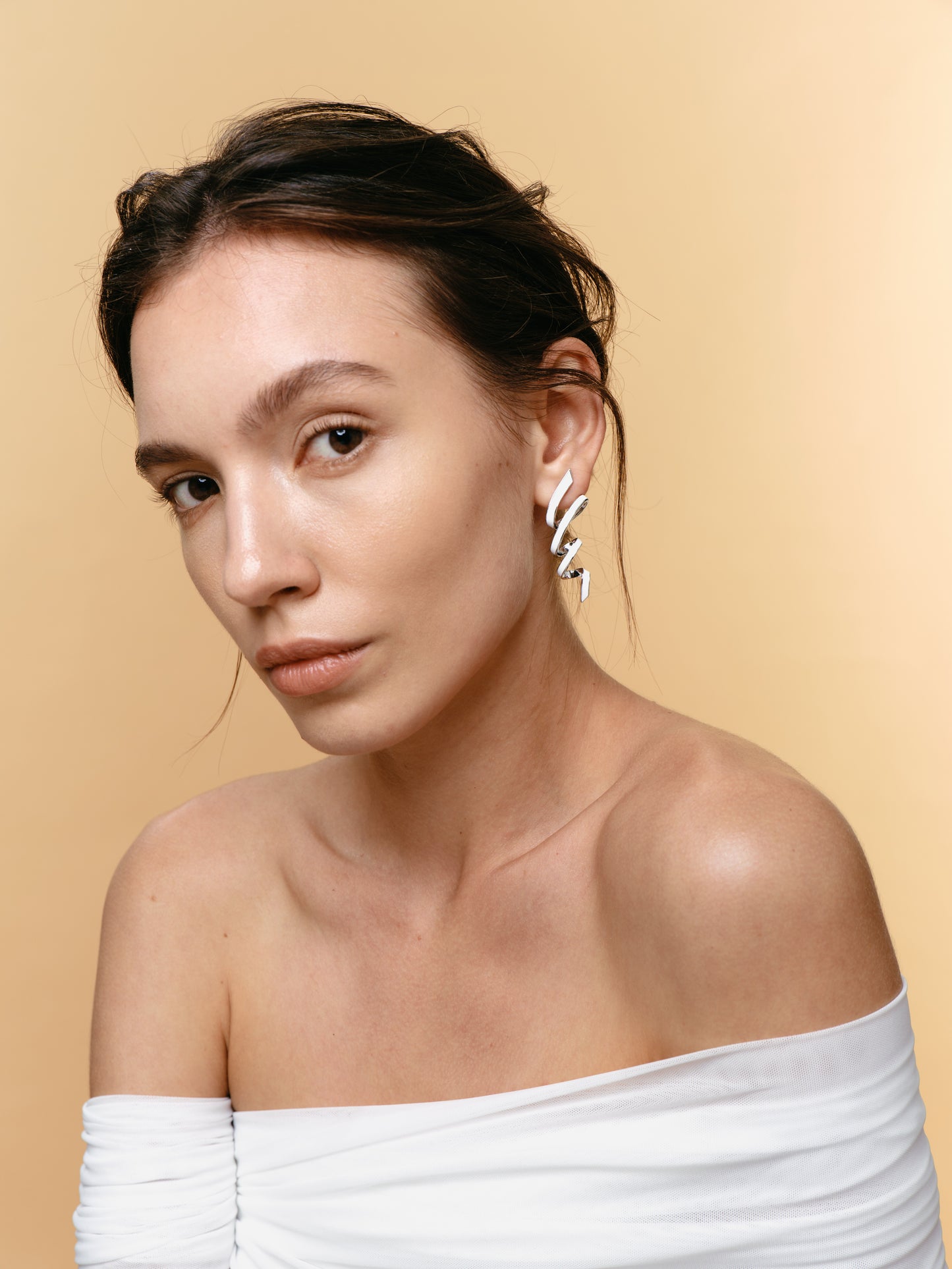 Ribbon Colorful Earring