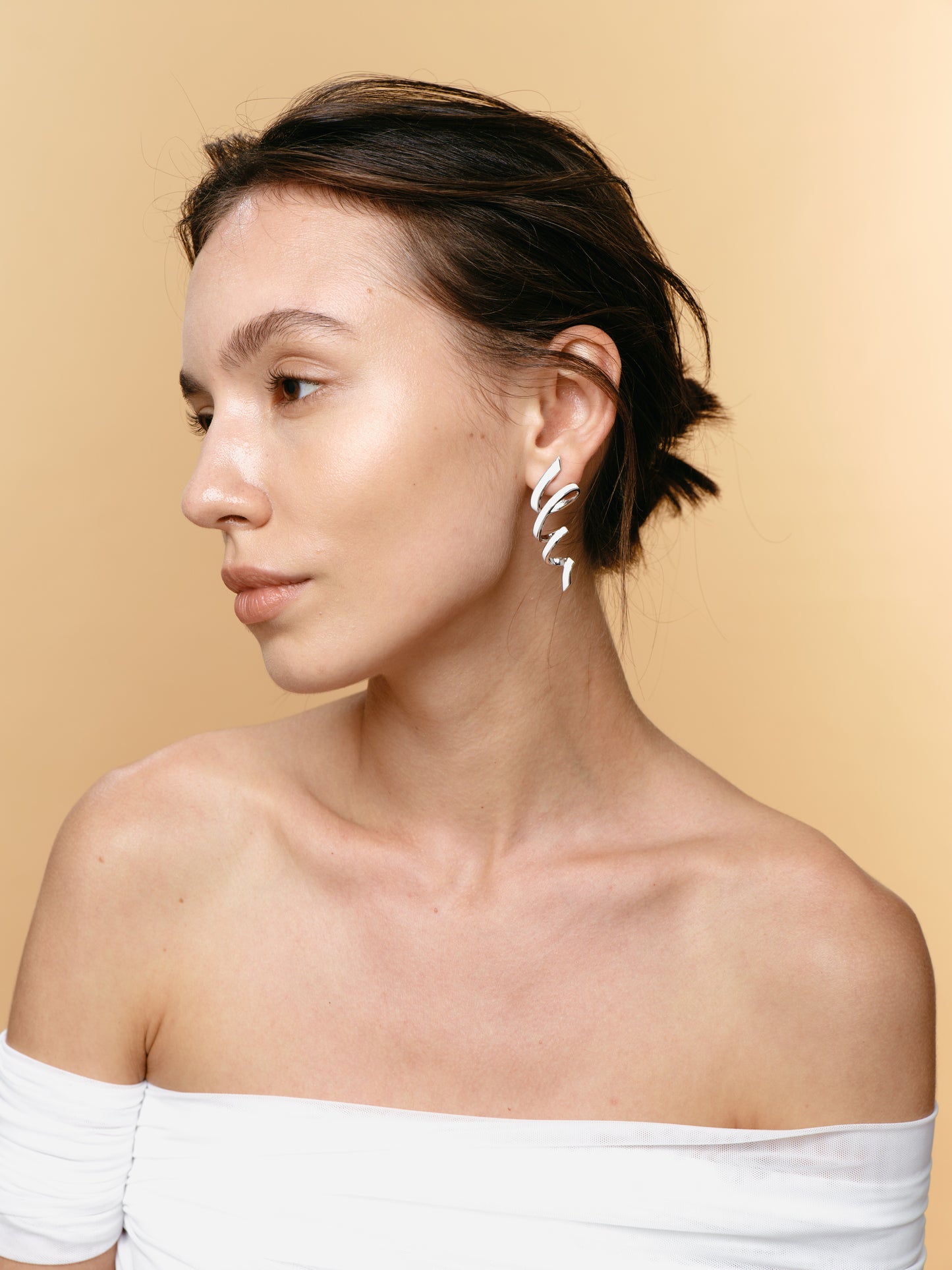 Ribbon Colorful Earring