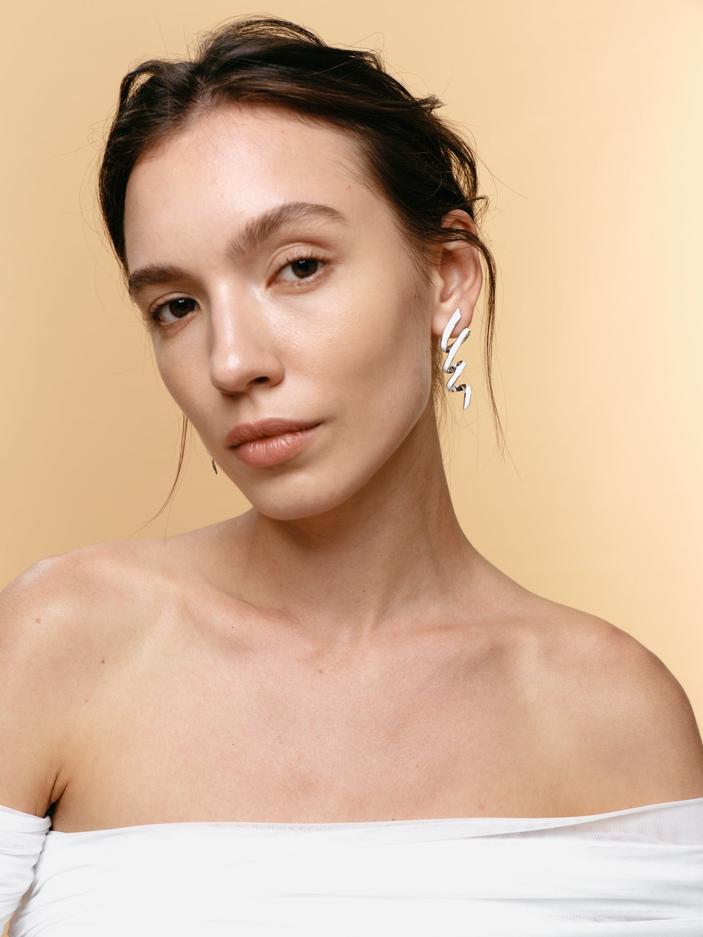 Ribbon Colorful Earring