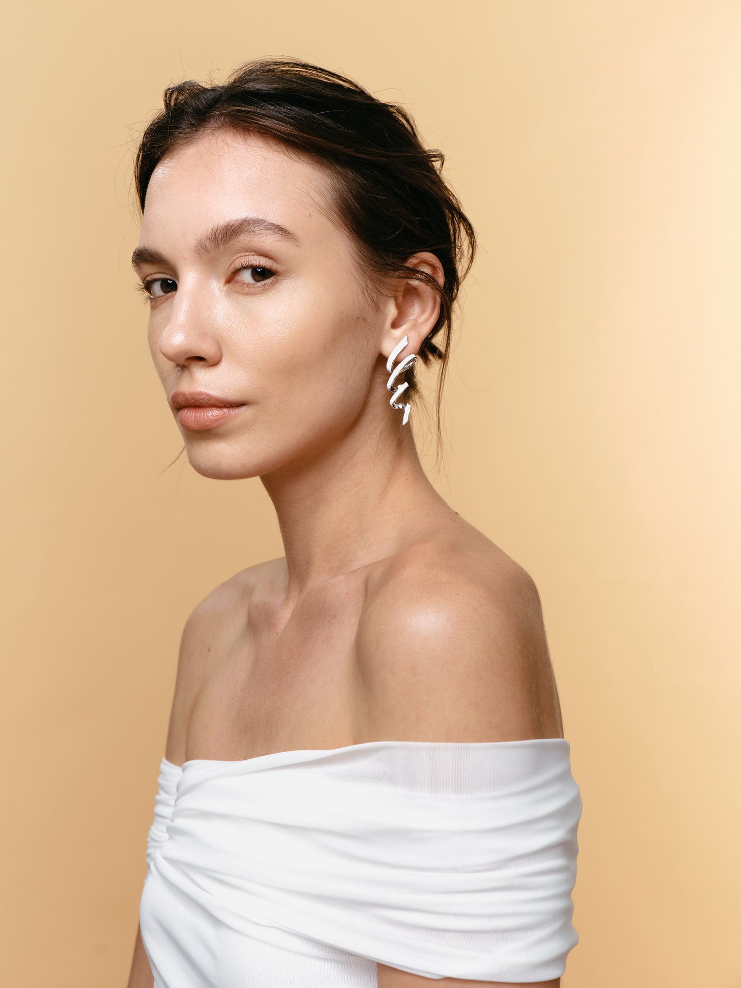 Ribbon Colorful Earring